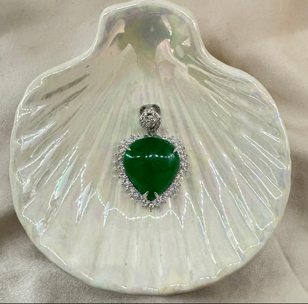 Heart Jade Pendent