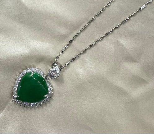 Heart Jade Pendent